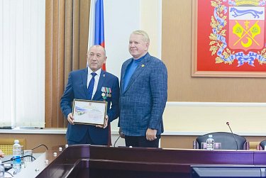 Ветераны «Боевого братства» отмечены наградами Законодательного Собрания